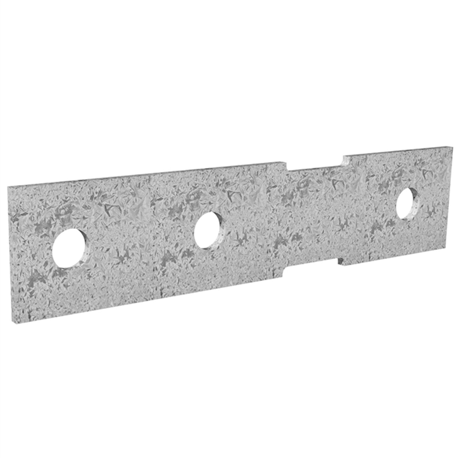 Dunnings 160 x 35mm M10 Galvanised Bracket Plate - Image 1 of 1