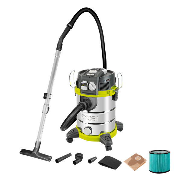 RYOBI 25L 1400W Wet And Dry Vacuum Cleaner