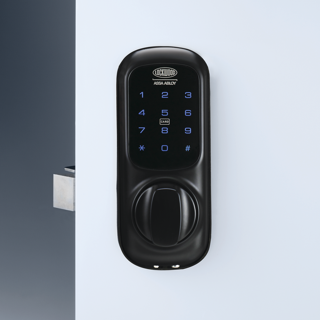 Lockwood Matt Black 001Touch Plus Smart Deadlatch - Image 2 of 7
