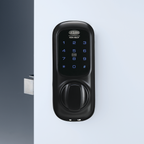 Lockwood Matt Black 001Touch Plus Smart Deadlatch - Image 2 of 7