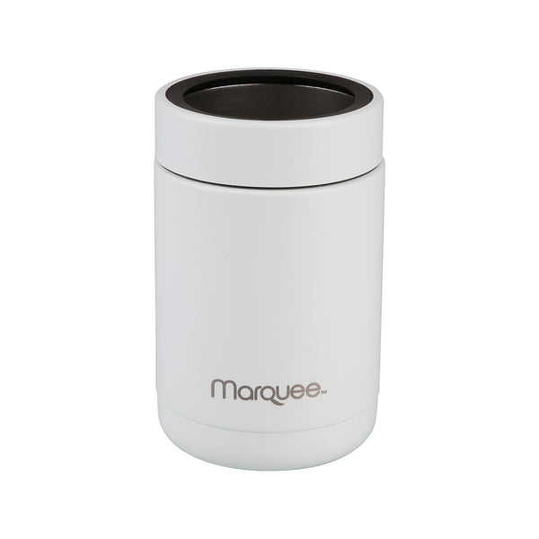 Marquee 375ml White Insulated Can Cooler