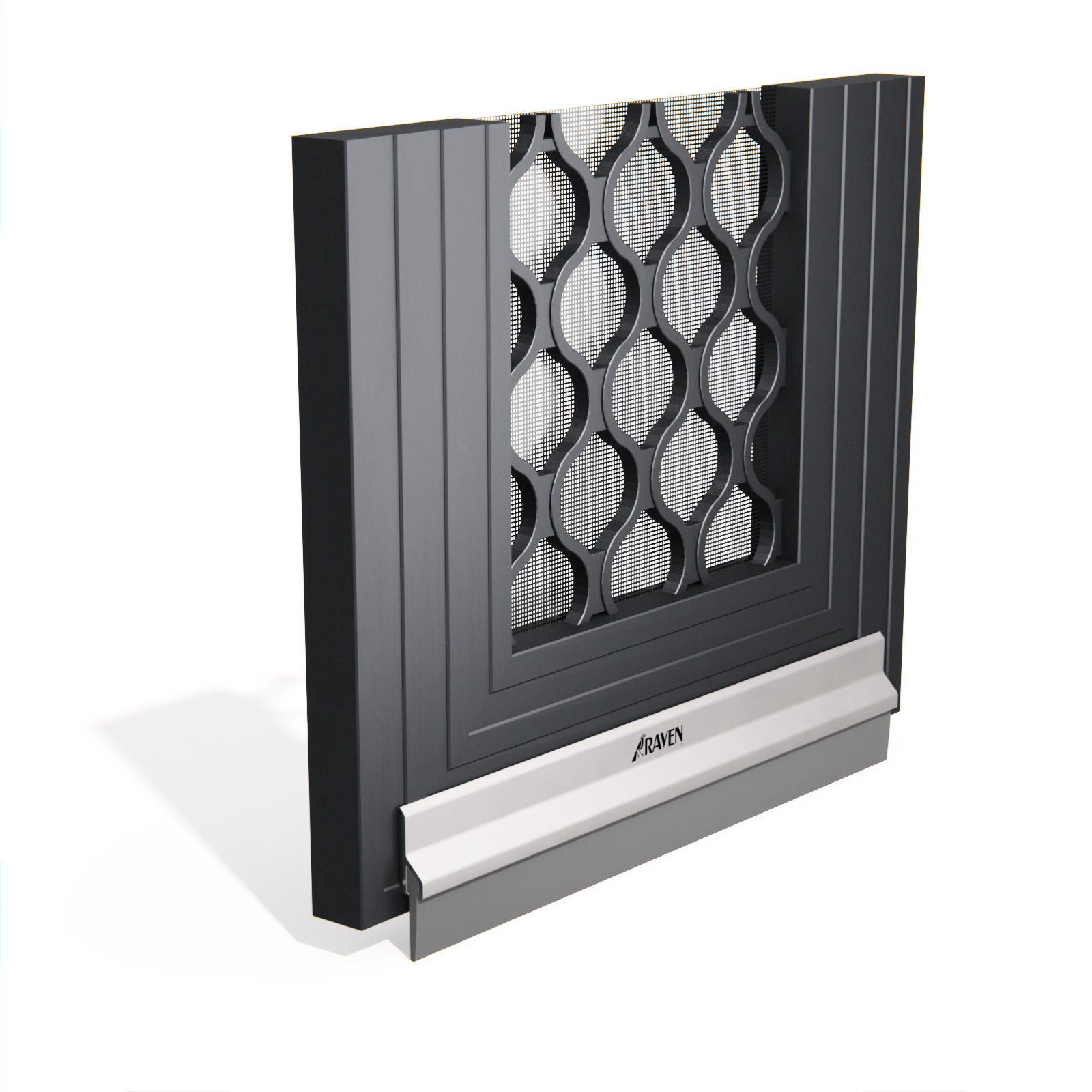 Raven RP5 Door Bottom Clear 920mm - Clear Anodised - Image 3 of 3