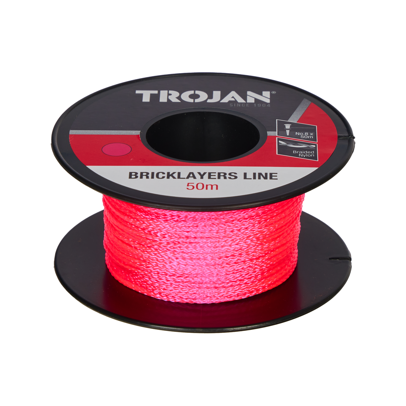 Trojan 50m No 8 Pink Brickline - Image 1 of 5