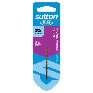 Sutton Tools 3/32" Viper Cobalt Jobber Drill Bit