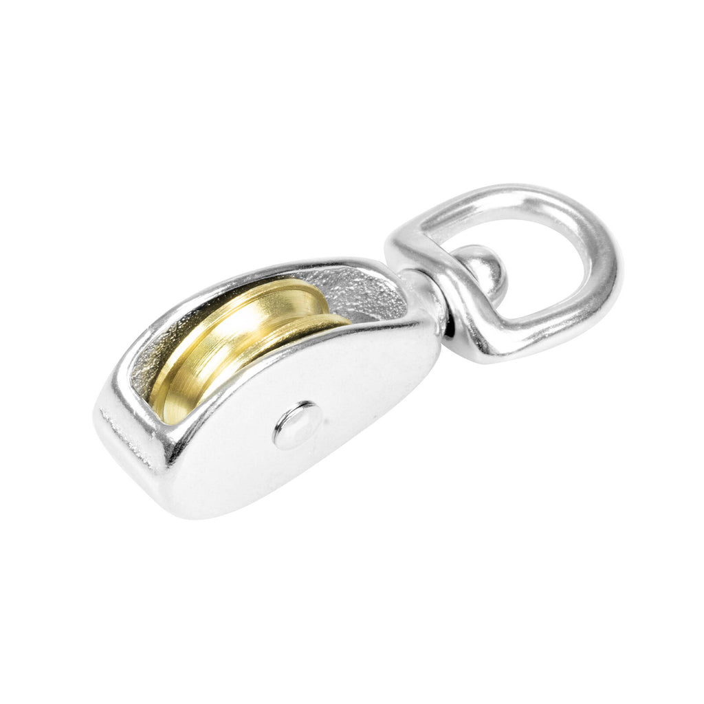 Pinnacle 32mm Nickel Plated Brass Pulley - Image 1 of 2