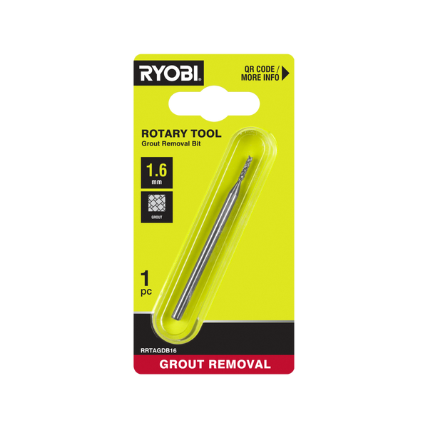 Ryobi 1.6mm Rotary Tool Grout Removal Bit