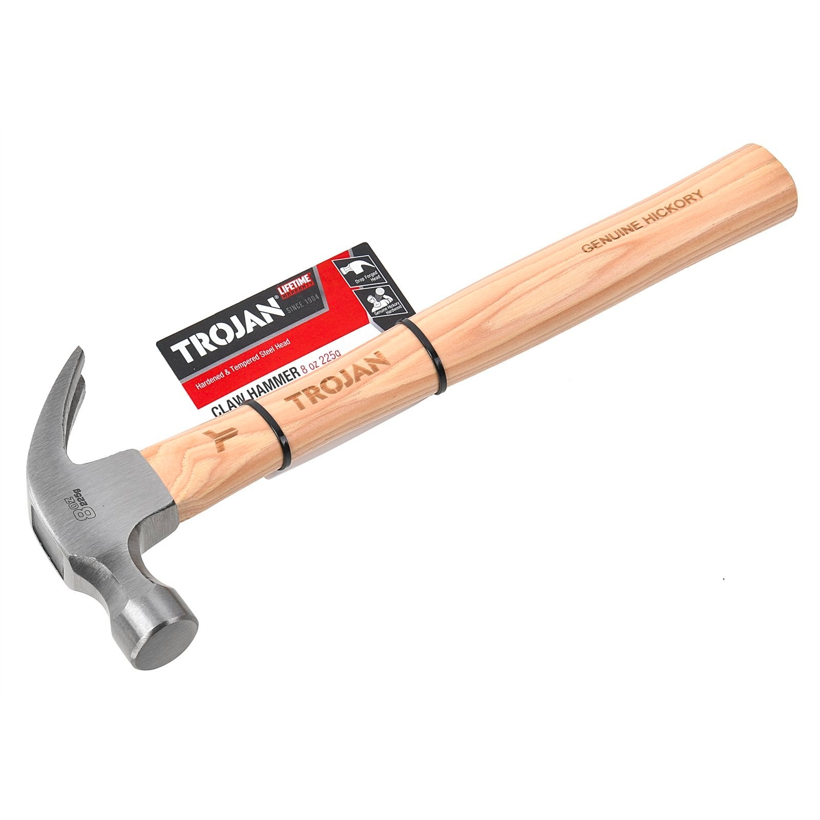Trojan 8oz 225g Timber Claw Hammer - Image 1 of 5