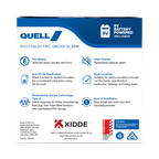 Quell 9V Q501 Photoelectric Smoke Alarm - Trade Box - Image 5 of 6