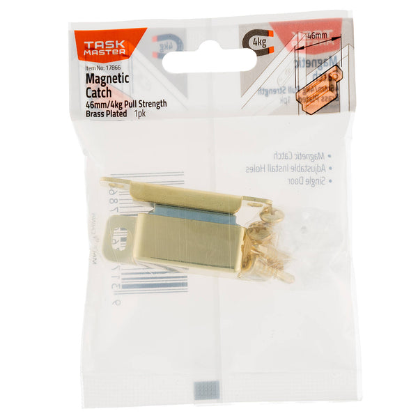 Taskmaster 46mm 4kg Brass Magnetic Catch - 4kg Brass