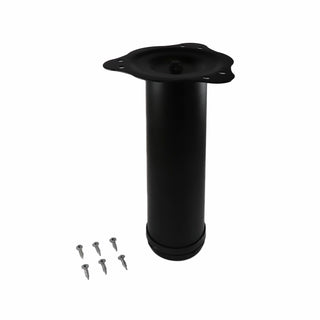 Adoored 60 x 230mm Black Round Table Leg