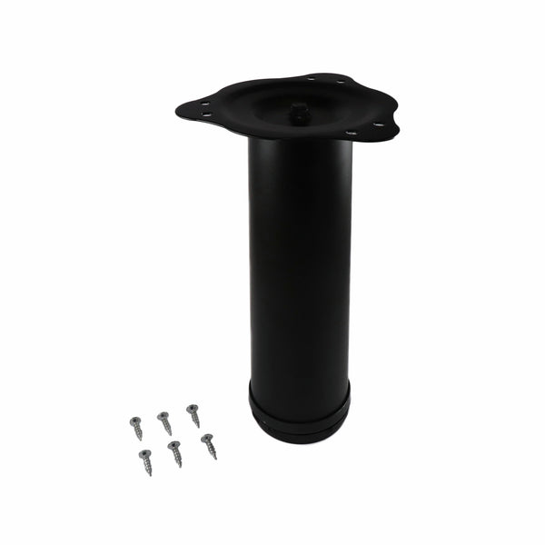Adoored 60 x 230mm Black Round Table Leg