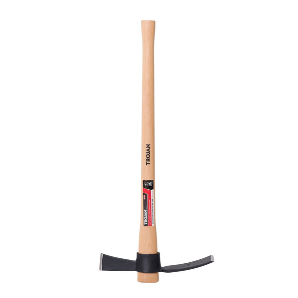 Trojan 2kg Mattock With Cutter End Timber Handle