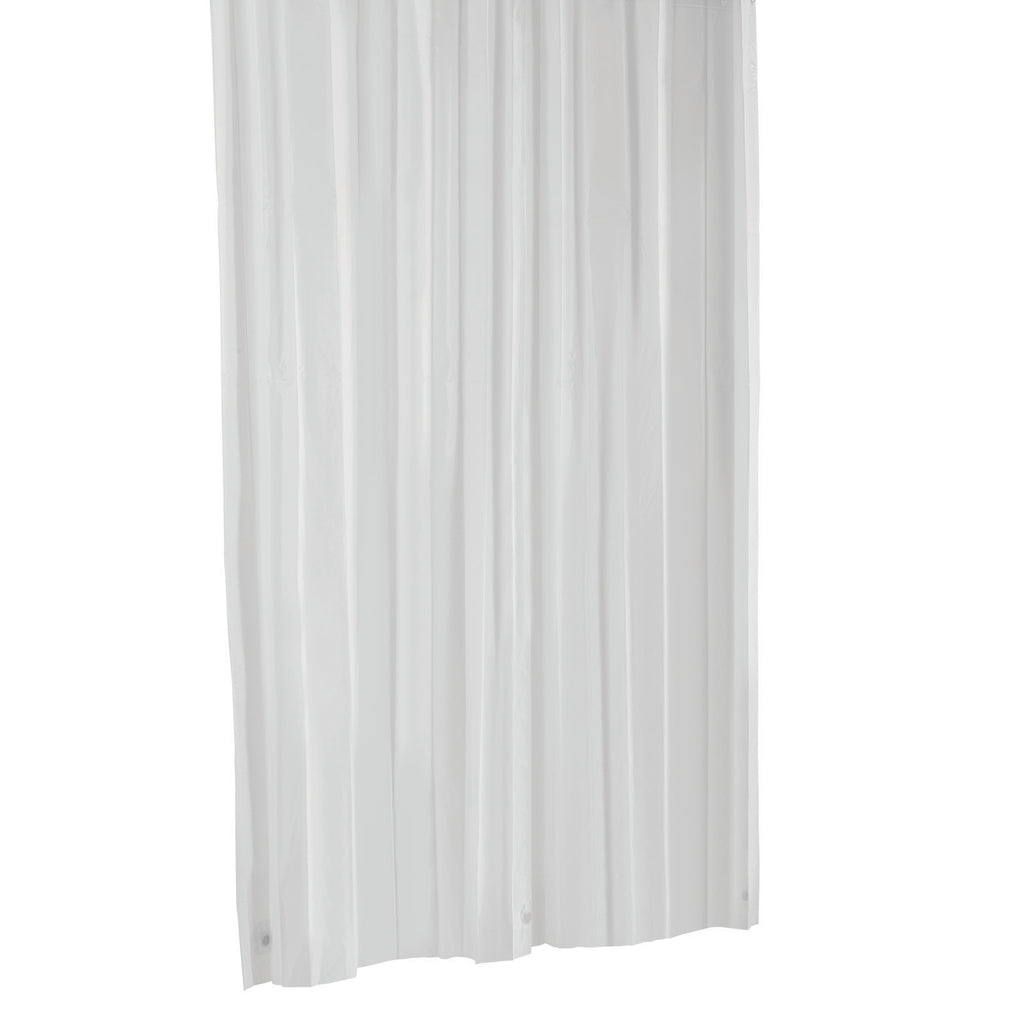 Barelli 180 x 180cm Frosting White Peva Shower Curtain - Image 1 of 2
