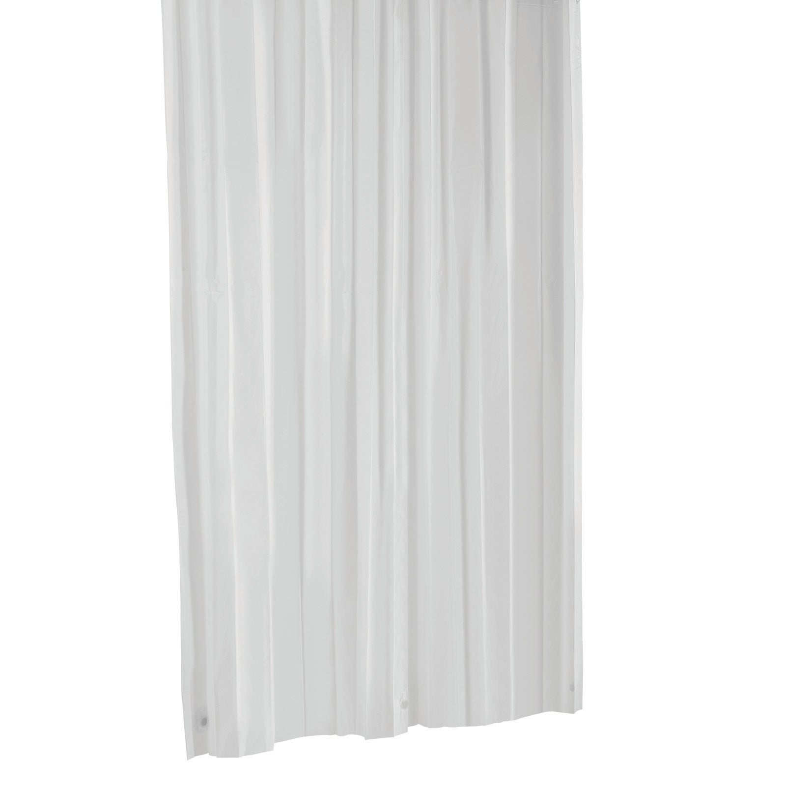 Barelli 180 x 180cm Frosting White Peva Shower Curtain - Image 1 of 2