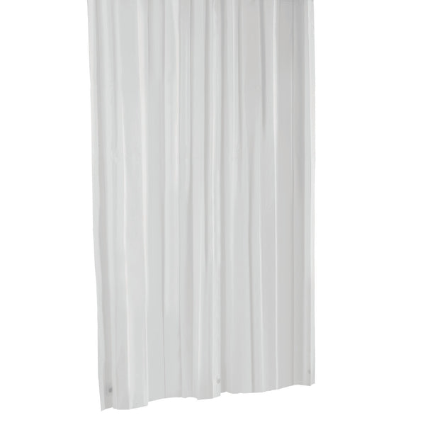 Barelli 180 x 180cm Frosting White Peva Shower Curtain