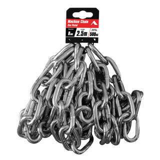 Pinnacle 8mm x 2.5m Zinc Plated Machine Chain