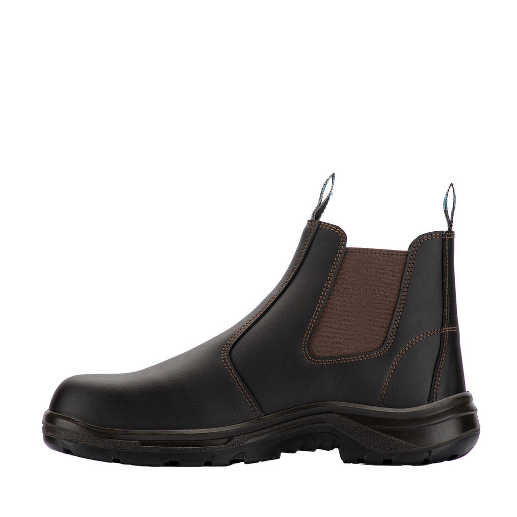 Bata Industrials Men's Brown Meteor Slip-On Safety Boot - Size 10 - Image 4 of 5
