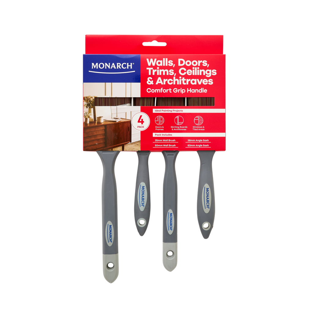 Monarch 4 Piece Walls, Doors, Ceilings, Trim &amp; Architraves Project Brush Pack - Image 1 of 2