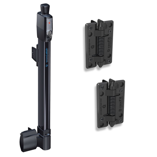 MagnaLatch Magnetic Gate Latch Lock and KwikFit Self Closing Hinges