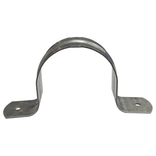 Kinetic 50mm Galvanised BSP Pipe Saddle Clips - 10 Pack