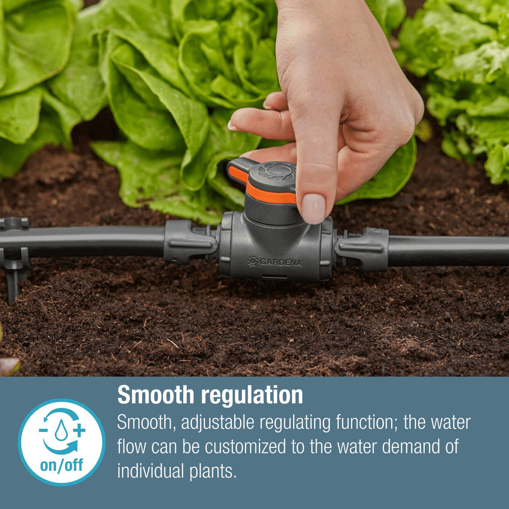 GARDENA 13mm Micro Irrigation Shut-Off / Regulation Valve - Image 5 of 9