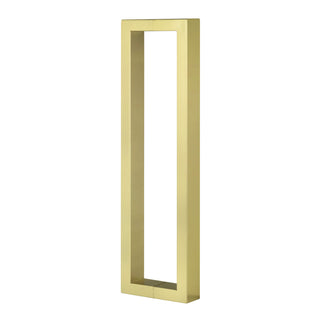 Delf Satin Brass 450mm Square Pull Handle