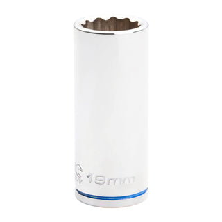 Kincrome 19mm 3/8" Square Drive Deep Socket