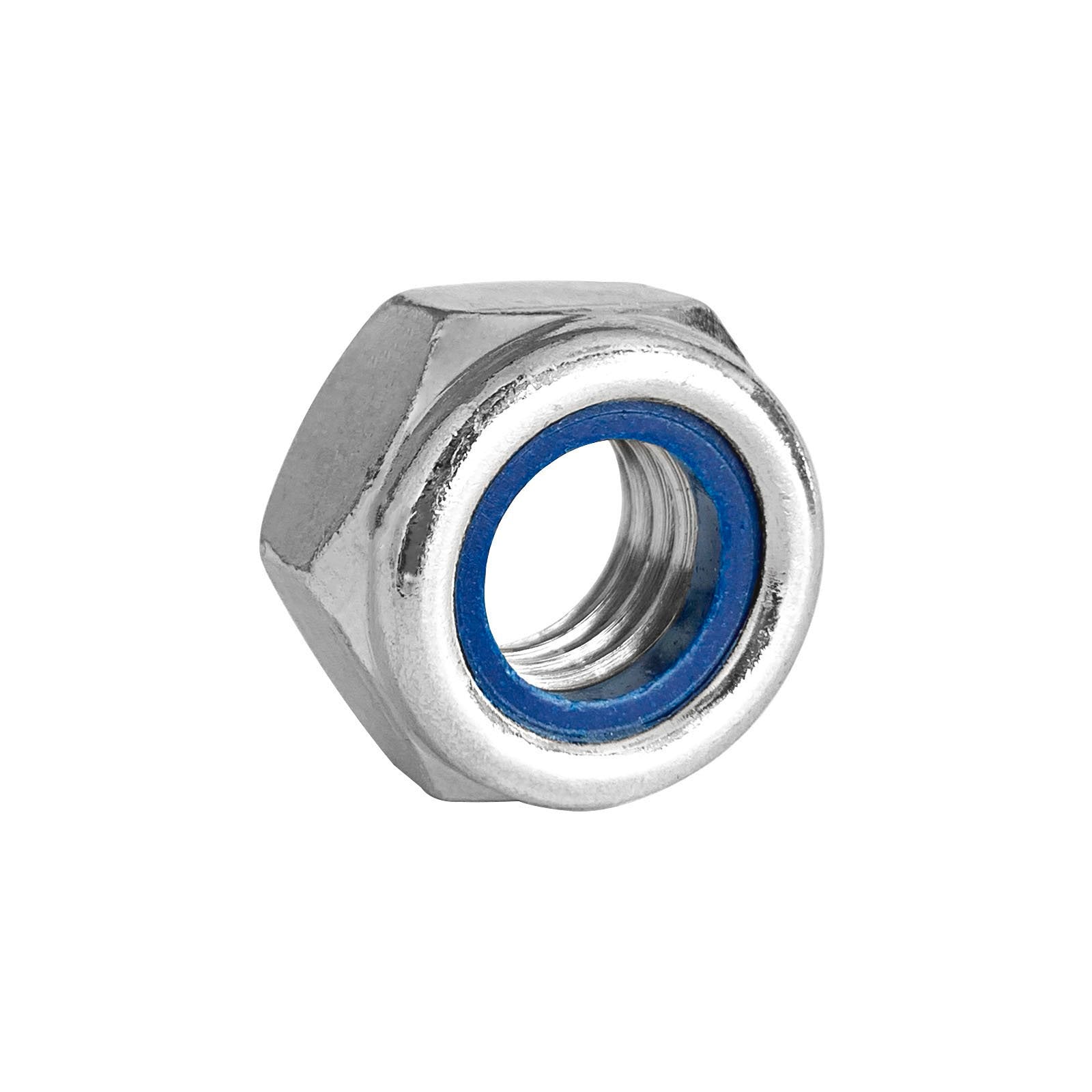 Pinnacle M10 Zinc Plated Nylon Lock Nut - 4 Pack - Image 1 of 2