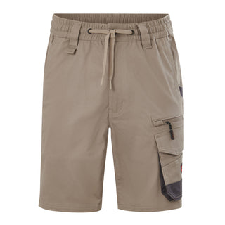 Hard Yakka Men's Desert Tough Utility Mid Length Shorts - Size 87R