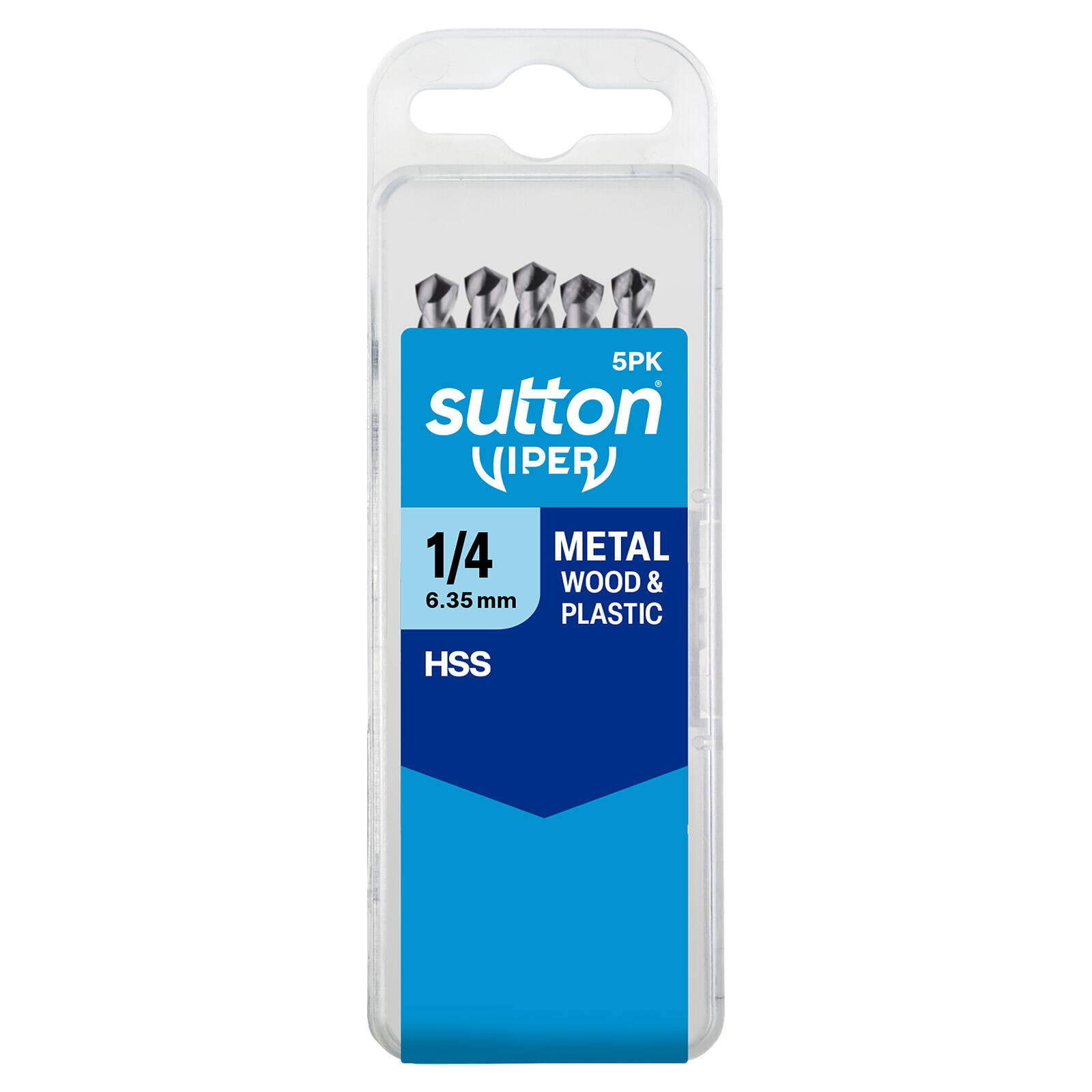 Sutton Tools 1/4" Viper Imperial Drill Bit - 5Pack - Image 1 of 1