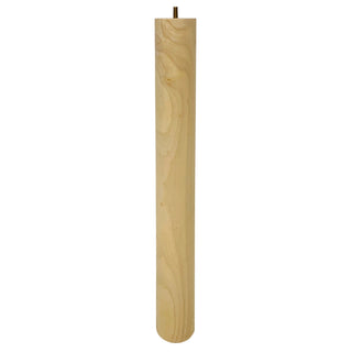 Adoored 73 x 710mm Raw Wood Round Furniture Leg