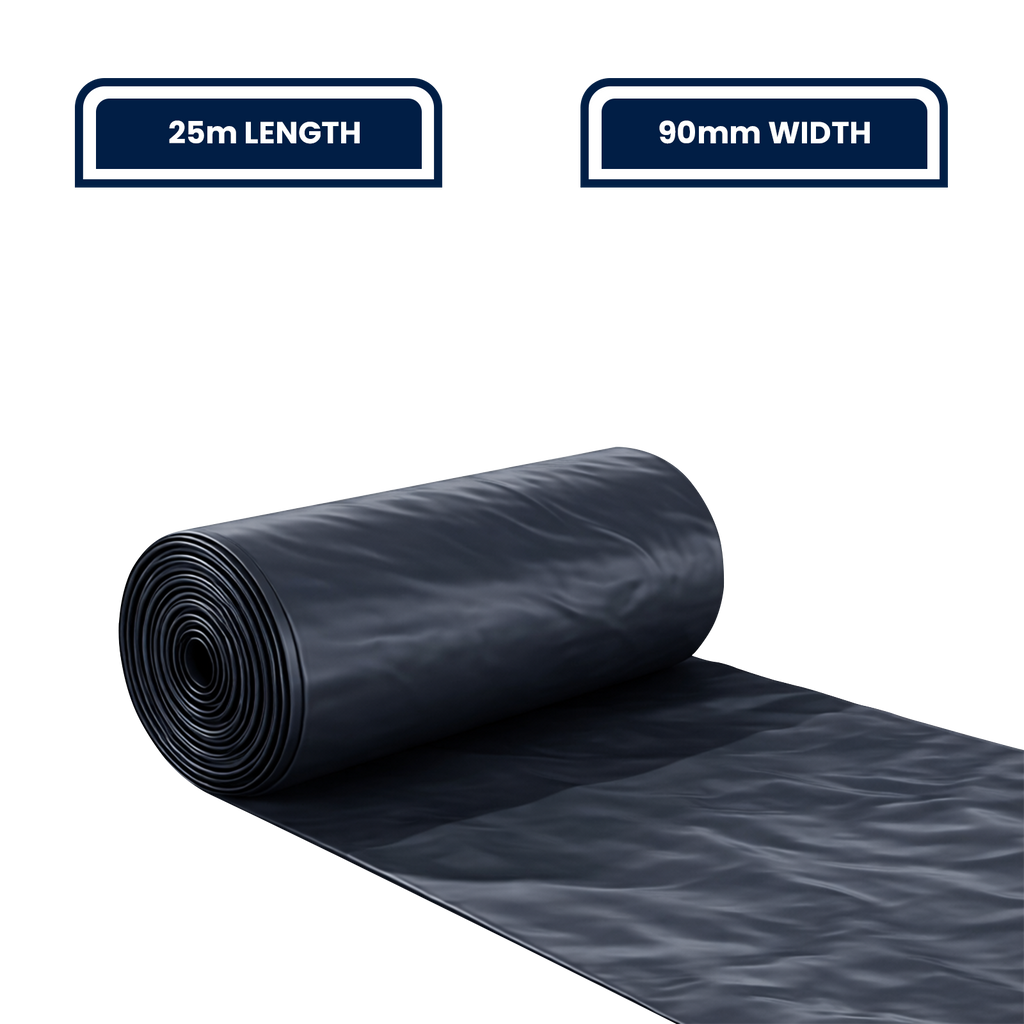 Grunt 90mm x 25m Temporary 100um Polythene Downpipe Roll - Image 3 of 5