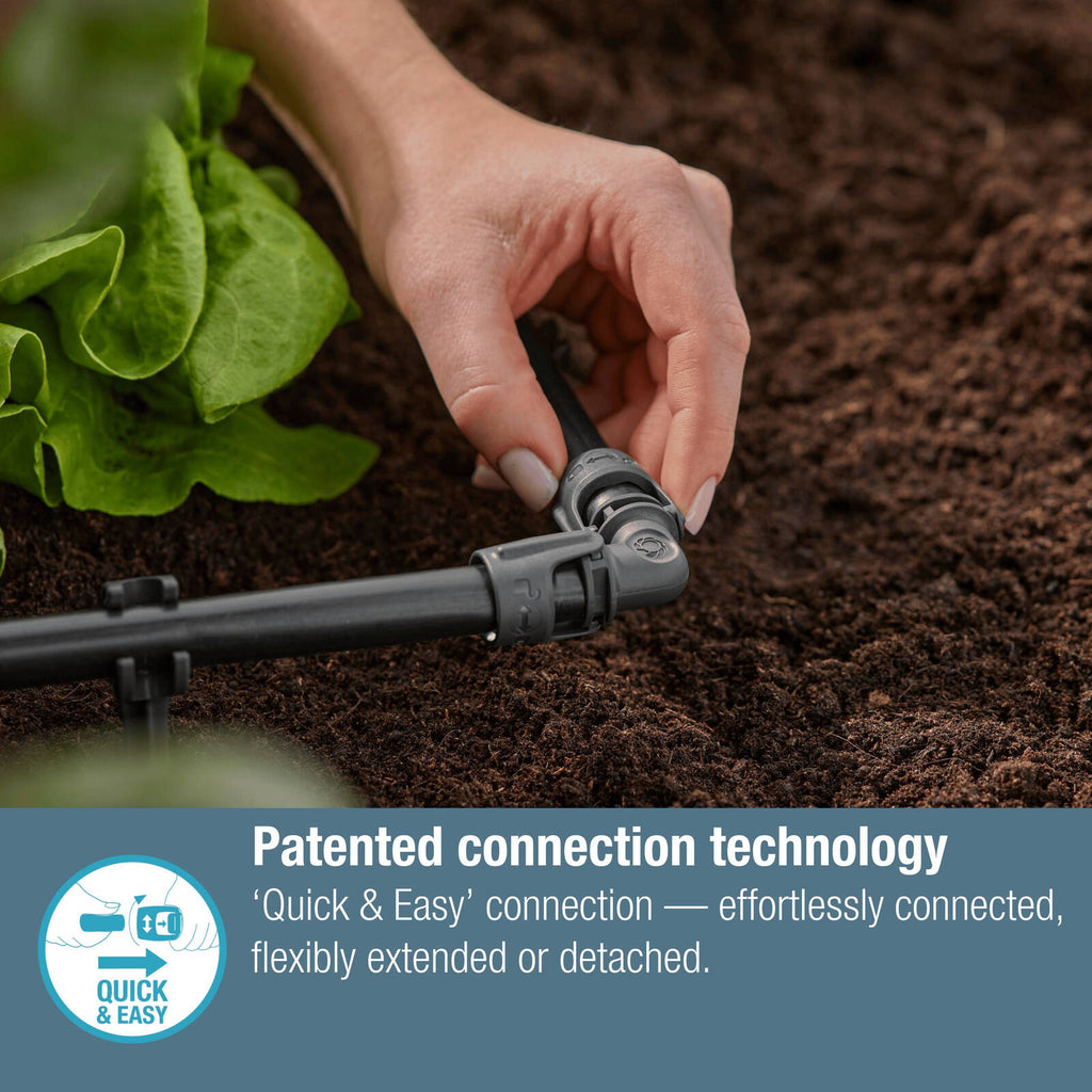 GARDENA 13mm Micro Irrigation L-Joint - 2 Pack - Image 4 of 9