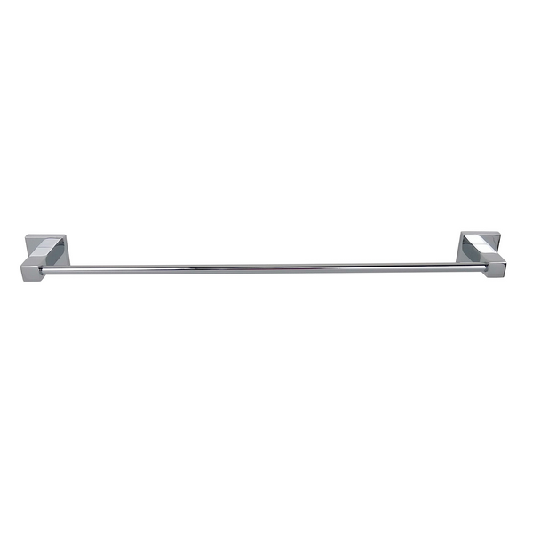 Barelli Piazza 600mm Chrome Single Towel Rail - 600mm