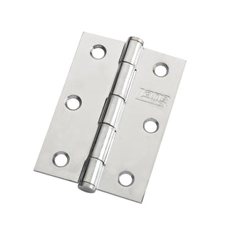 Lane 85 x 60 x 2mm Polished Chrome Architectural Loose Pin Butt Hinge