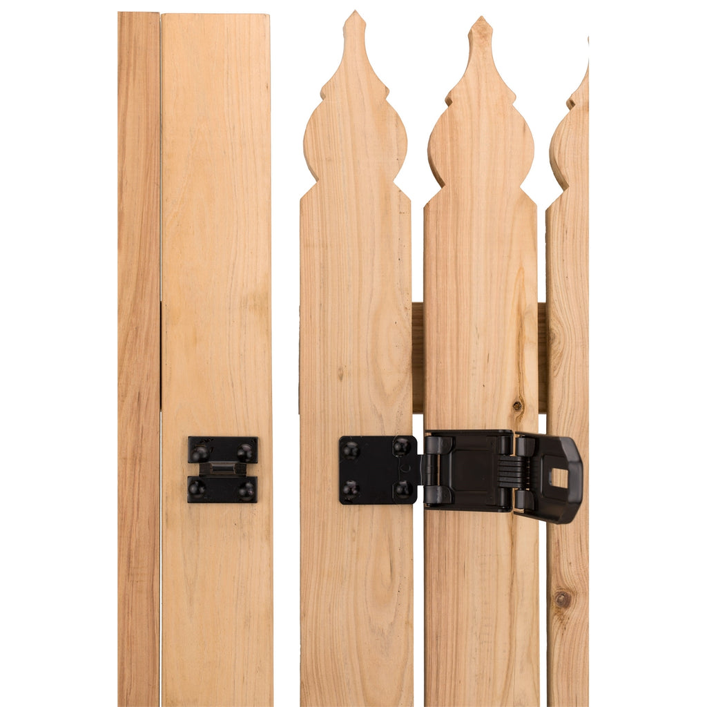 Lockwood 160mm Hardened Steel Hinged Hasp &amp; Staple - Image 3 of 3