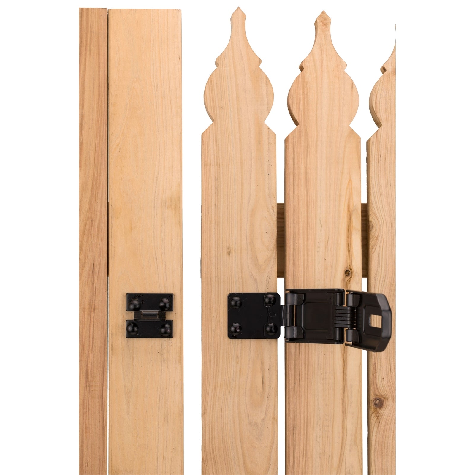 Lockwood 160mm Hardened Steel Hinged Hasp &amp; Staple - Image 3 of 3