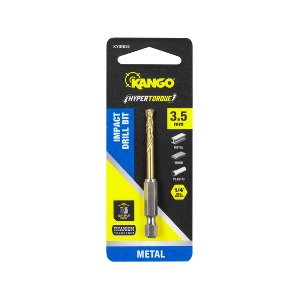 Kango 3.5mm Hypertorque Impact HSS Drill Bit