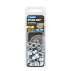 Zenith 1/4" Zinc Plated Nyloc Nuts - 20 Pack - Image 1 of 2