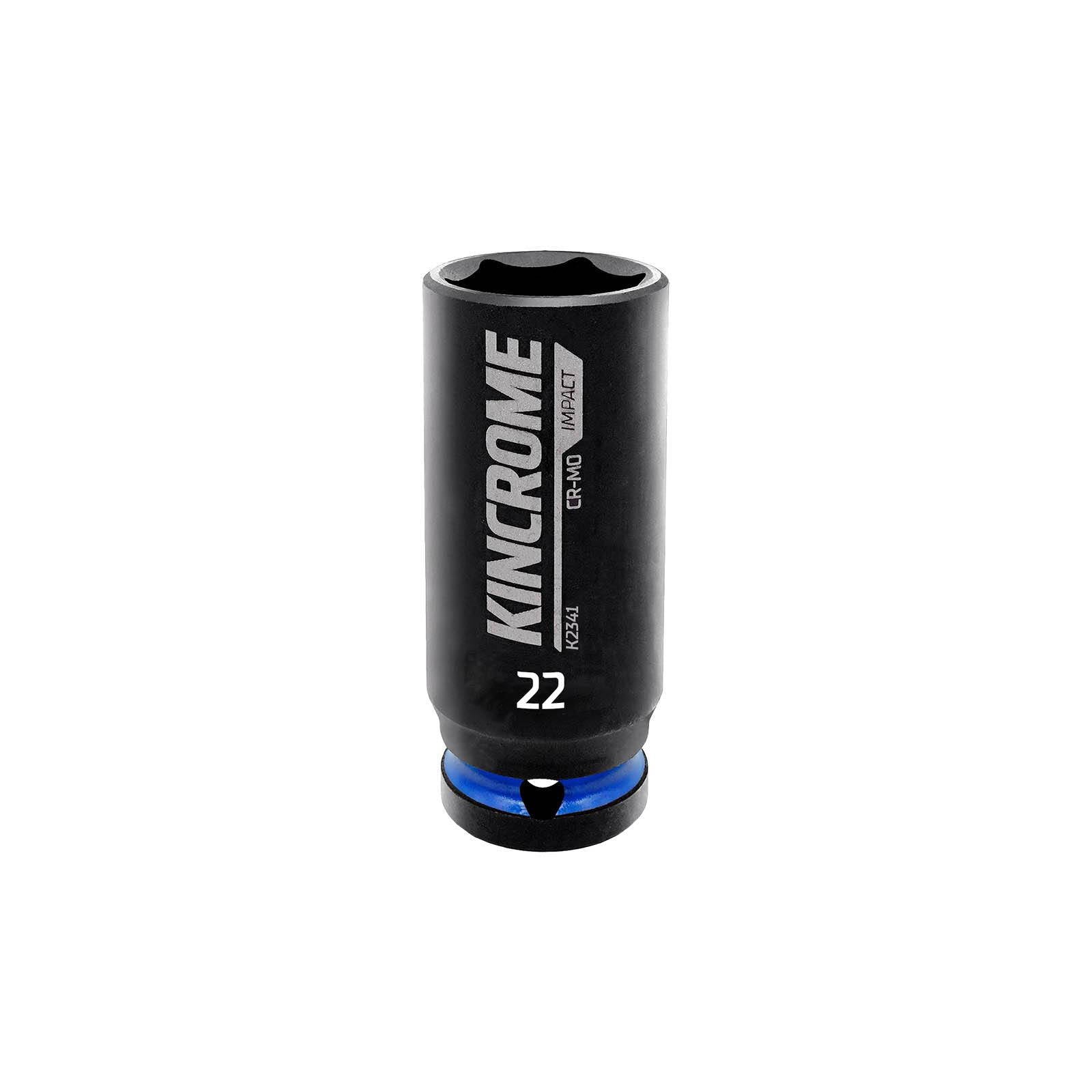 Kincrome 22mm 1/2” Drive Deep Impact Socket - Image 1 of 1