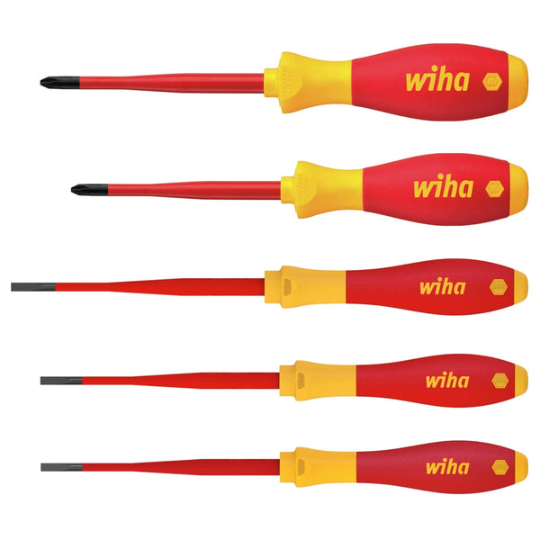 Wiha 5 Piece Screwdriver Set