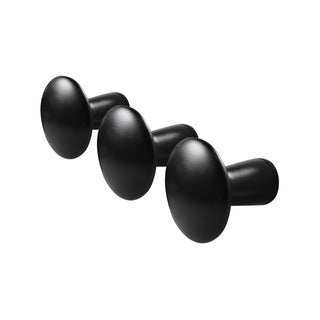 Adoored Black Circle Deco Hook - 3 Pack