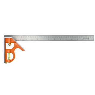 Bahco 400mm Sliding Combination Square with Metal Scriber