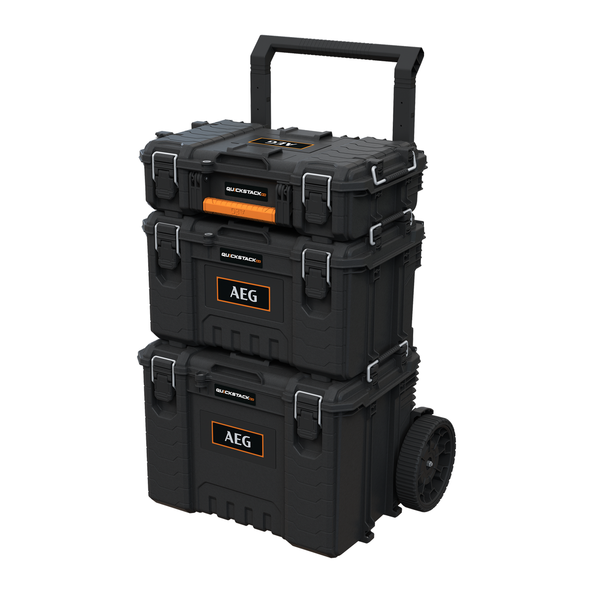 AEG Quickstack 2.0 3-Piece Storage Set - Image 1 of 9