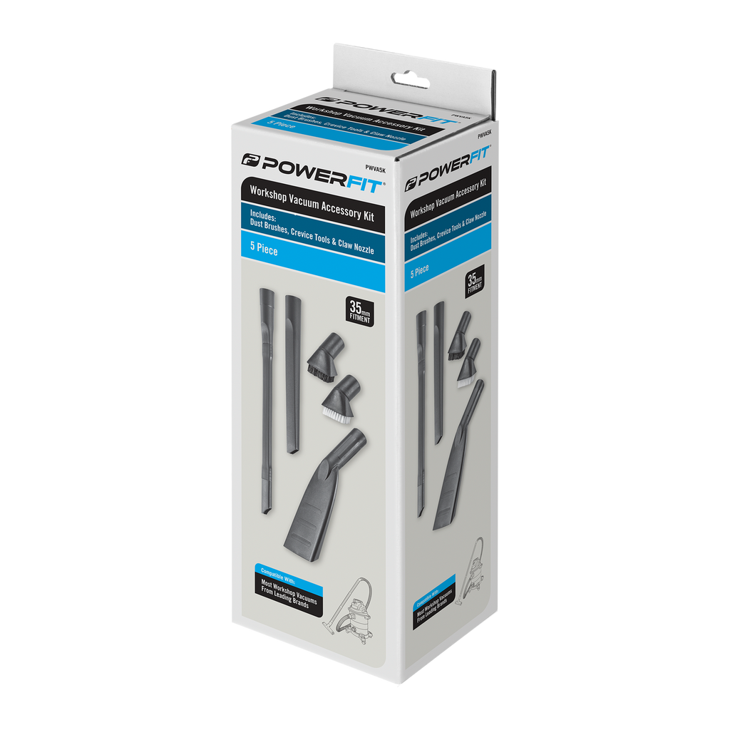 Powerfit Workshop Vacuum Accessory 5 Piece Kit - Image 2 of 2