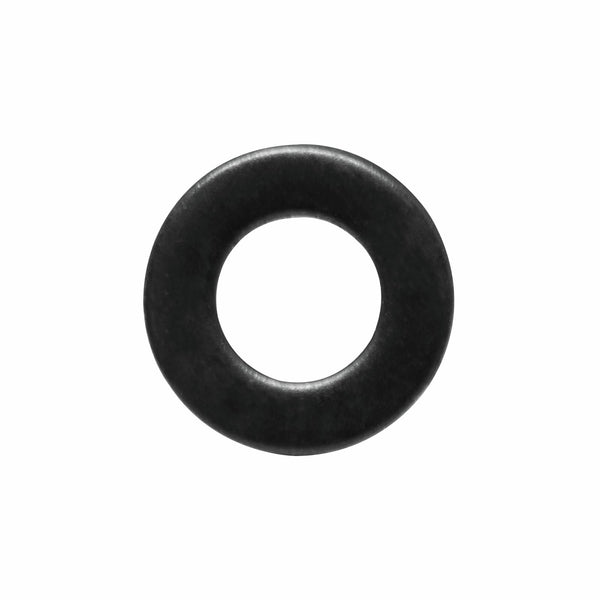 Pinnacle M8 Black Flat Washer - 12 Pack