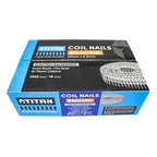 Titan 32 x 2.5mm Hardened Electro Galvanised Collated Coil Nail Screw - 3600 Pack - Image 1 of 5
