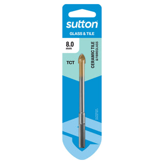 Sutton Tools 8.0mm Glass and Tile Drill Bit