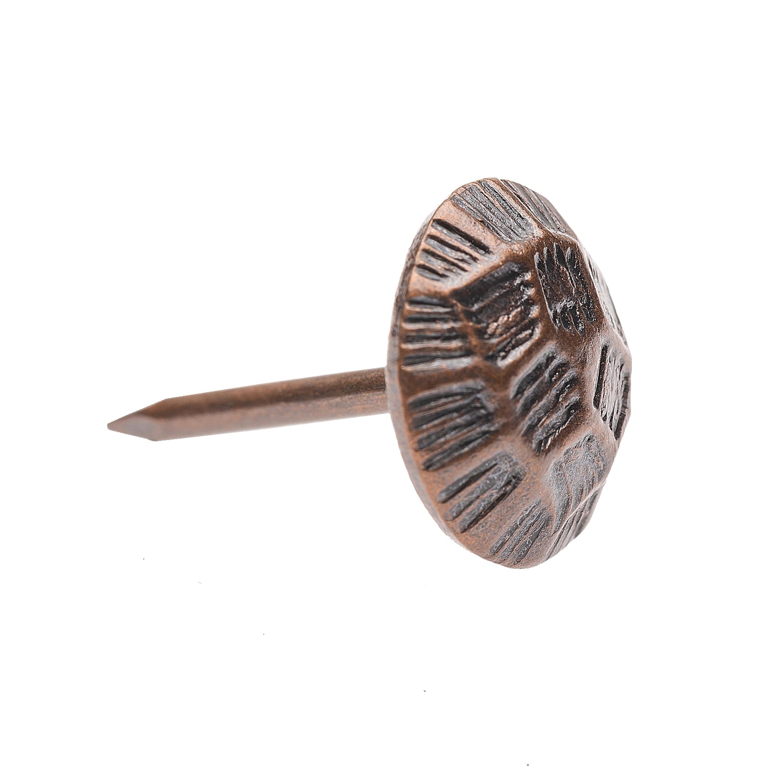 Paslode 4.8 x 2mm Florentine Bronze Hammer Head Upholstery Nails - 35 Pack - Image 2 of 2