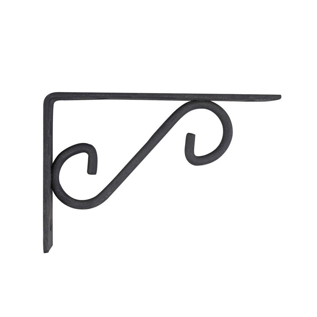 Carinya 150 x 100mm Black Scroll Stayed Bracket - Image 11 of 19